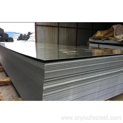 Prime Zinc Coated Steel Sheet